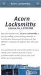 Mobile Screenshot of acornlocksmiths.com